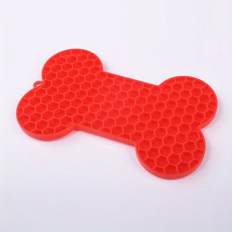 The Ultimate Dog Lick Mat — Slow Feeder, Stress Relief & Bath Time Helper